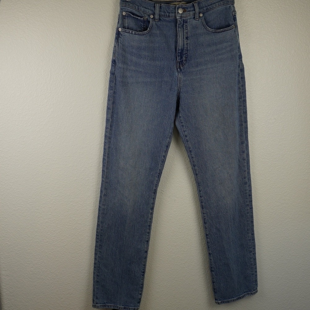 Madewell The Perfect Vintage Jeans Medium Wash High Rise‎ Straight Leg Denim 29